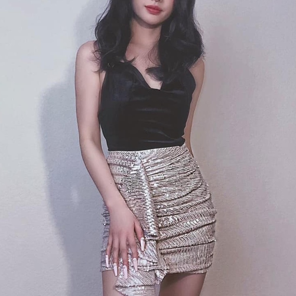 Sequin Skirt
